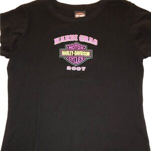 Harley Davidson New Orleans Mardi Gras‎ Shirt